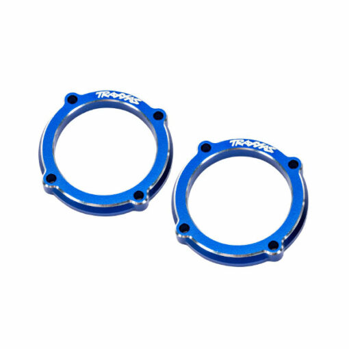 SUPPORTS DE POD D'ECLAIRAGE LED ALU ANODISES BLEUS (X2) - FUNCO (10969-BLUE)