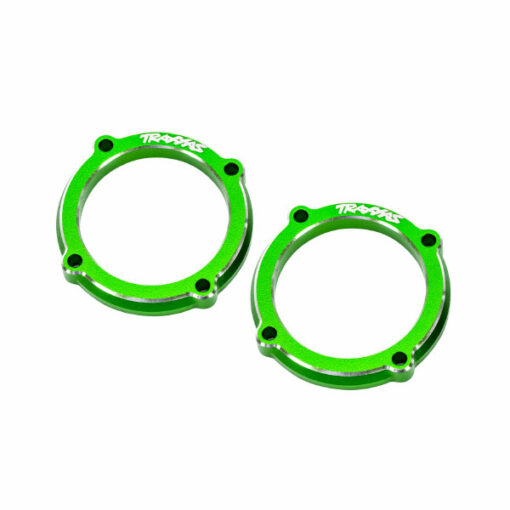 SUPPORTS DE POD D'ECLAIRAGE LED ALU ANODISES VERTS (X2) - FUNCO (10969-GRN)