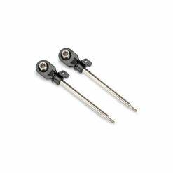 TIGES D'AMORTISSEURS GT-MAXX CHROMES 72 MM (X2) - FUNCO (10963)