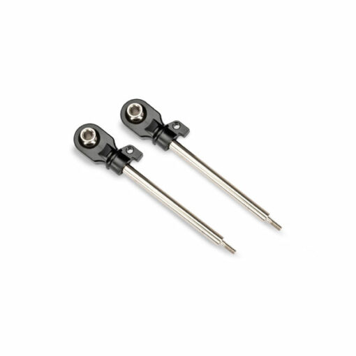 TIGES D'AMORTISSEURS GT-MAXX CHROMES 72 MM (X2) - FUNCO (10963)