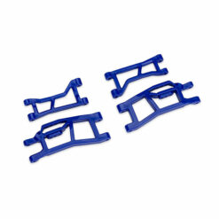 TRIANGLES DE SUSPENSION AV SUP ET INF WIDEMAXX BLEU - MINI MAXX/XRT (10725-BLUE)