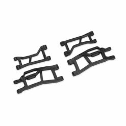 TRIANGLES DE SUSPENSION AV SUP ET INF WIDEMAXX NOIR - MINI MAXX/XRT (10725-BLK)